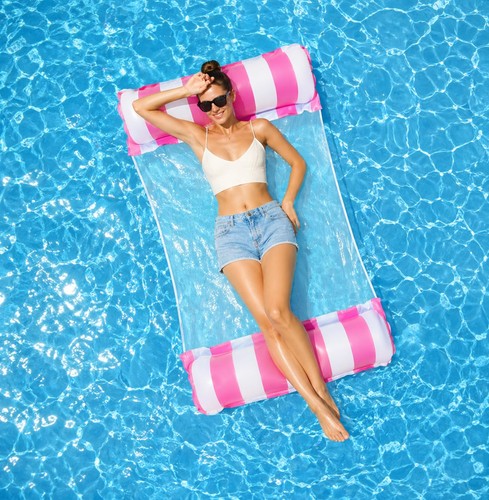 Amaca gonfiabile piscina - da,